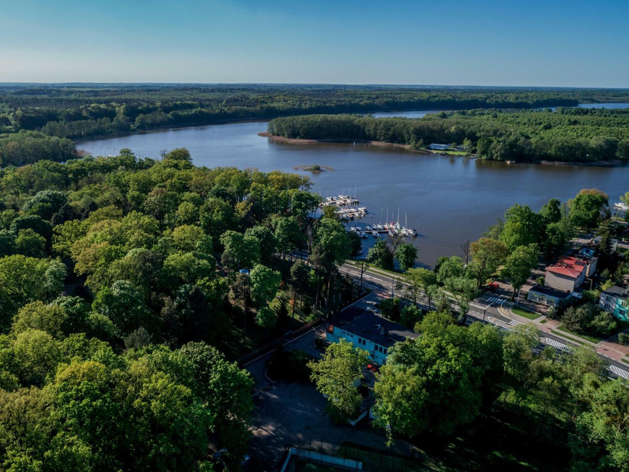 Hotel Lesna Przystan Iława Exterior foto